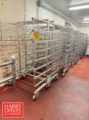 Portable S/S Smokehouse Meat Hanging Carts