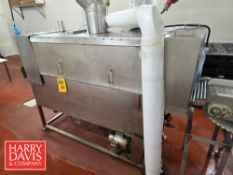 Cryovac S/S Shrink Tunnel, Model: 8152C-17OR, S/N: 991011954201 with Aperture: 19