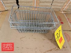 S/S Wire Baskets: 10.75