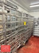 Portable S/S Smokehouse Meat Hanging Carts