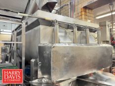 Griffith 3,000 LB Capacity S/S Ribbon Blender, Model: SRB3000, S/N: 1290: Mounted on Load Cells