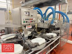 Cryovac S/S Rotary Chamber Vacuum Sealer, Model: 8600-14CS, S/N: 0723665 with Busch Vacuum Pump with