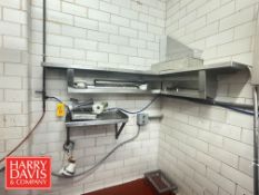 S/S Corner Shelf (Contents Not Included)