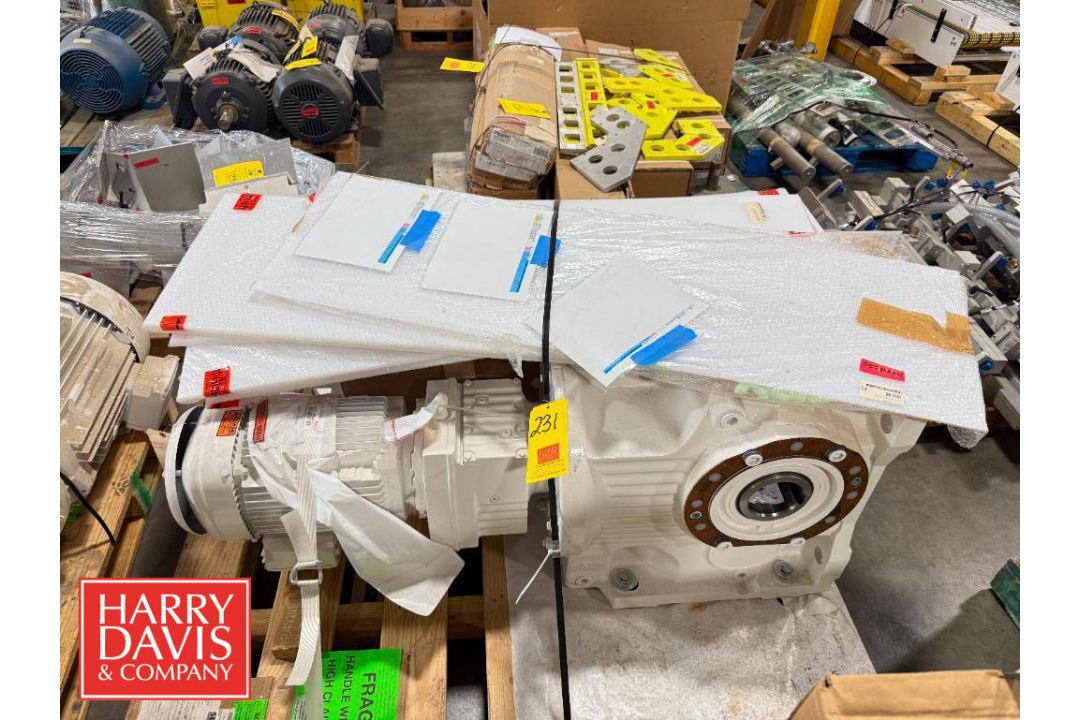 SEW-EURODRIVE Motor, Model: KAZ127-R87-DRN132M4/TF/C (Location: St. Louis, MO) - Image 1 of 3