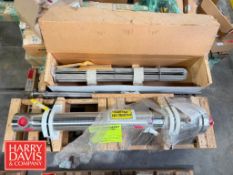 Enerquip Tube & Shell Heat Exchanger, U-Tube HX T2MA, Type BEU - Straight Tube HX TEMA, S/N: 32257 (
