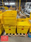 Totes with Spare Parts, Including: Conveyor Chain Belt (Location: St. Louis, MO)