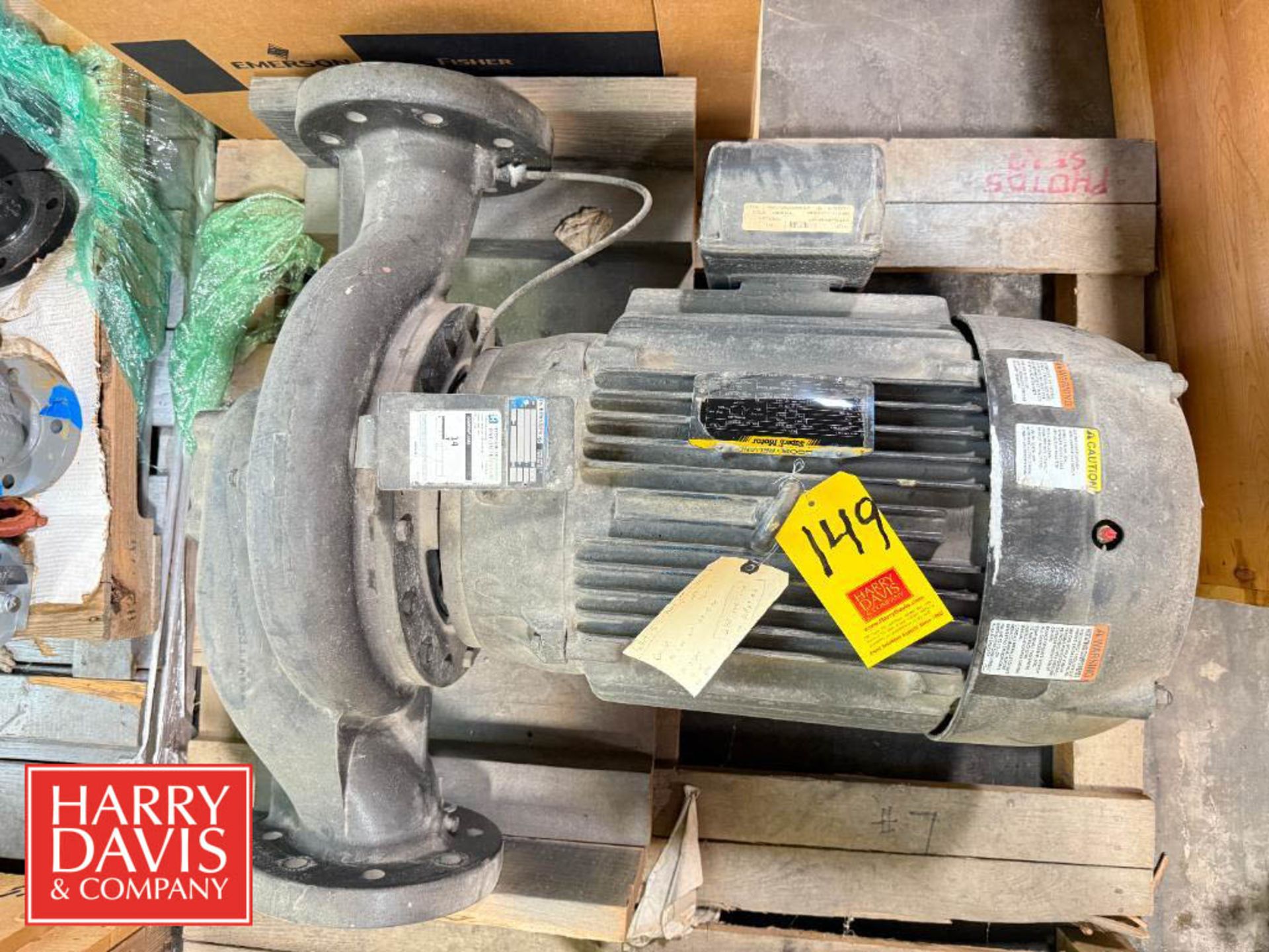 Goulds Pump, Model: 5X13.5, S/N: C271458-01L81 with Baldor 40 HP Motor (Location: St. Louis, MO) - Image 2 of 4