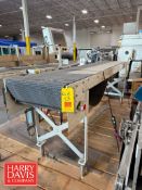 Powered Belt Conveyor: 6' Length x 25'' Width x 60'' Height with Lane Diverter and Allen-Bradley Pan