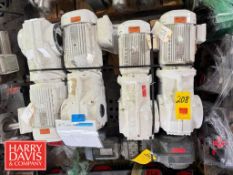 SEW-EURODRIVES Motors, Model: KA77/T-R37-DRN80M4, KAZ87-DRN112M4/TM (Location: St. Louis, MO)