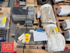 SEW-EURODRIVE Motor, Model: KAZ107-DRN200L4/TF/DH and (2) US 40 HP Motors (Location: St. Louis, MO)