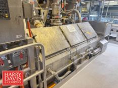 Mepaco S/S Paddle Blender, S/N: M11956 with Hardy Digital Read Out and Feed Conveyor (Location: