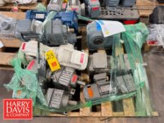 Gear Motors, Including: SEW-EURODRIVE, Model: R47-DRN71M4/BE05HR/DH, K47-DRN80M4, KA37/T-DRN90L4 (Lo