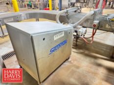 Secomak S/S Air Blow Off Unit with 90° Conveyor: 24