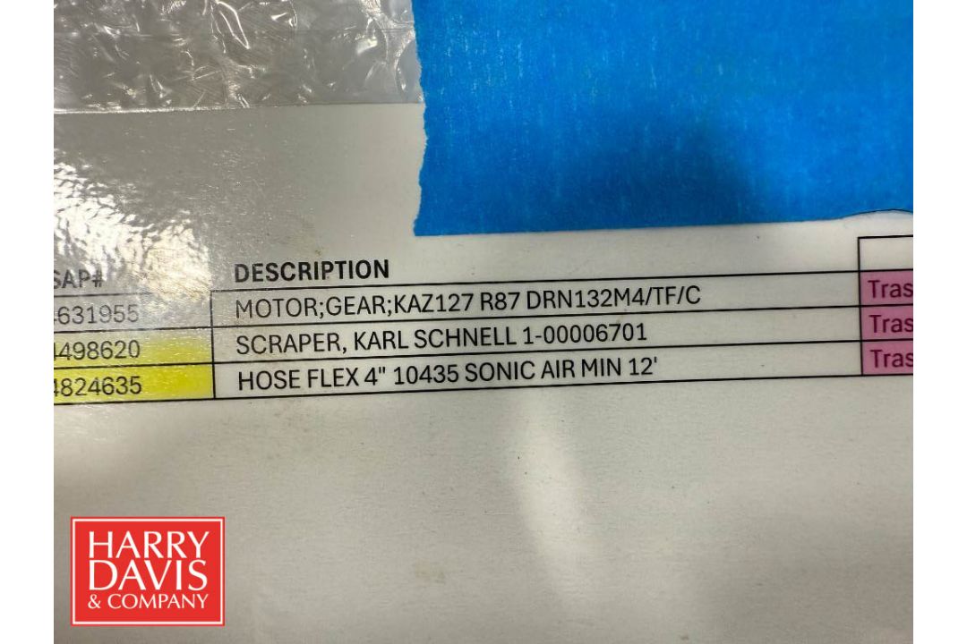 SEW-EURODRIVE Motor, Model: KAZ127-R87-DRN132M4/TF/C (Location: St. Louis, MO) - Image 3 of 3