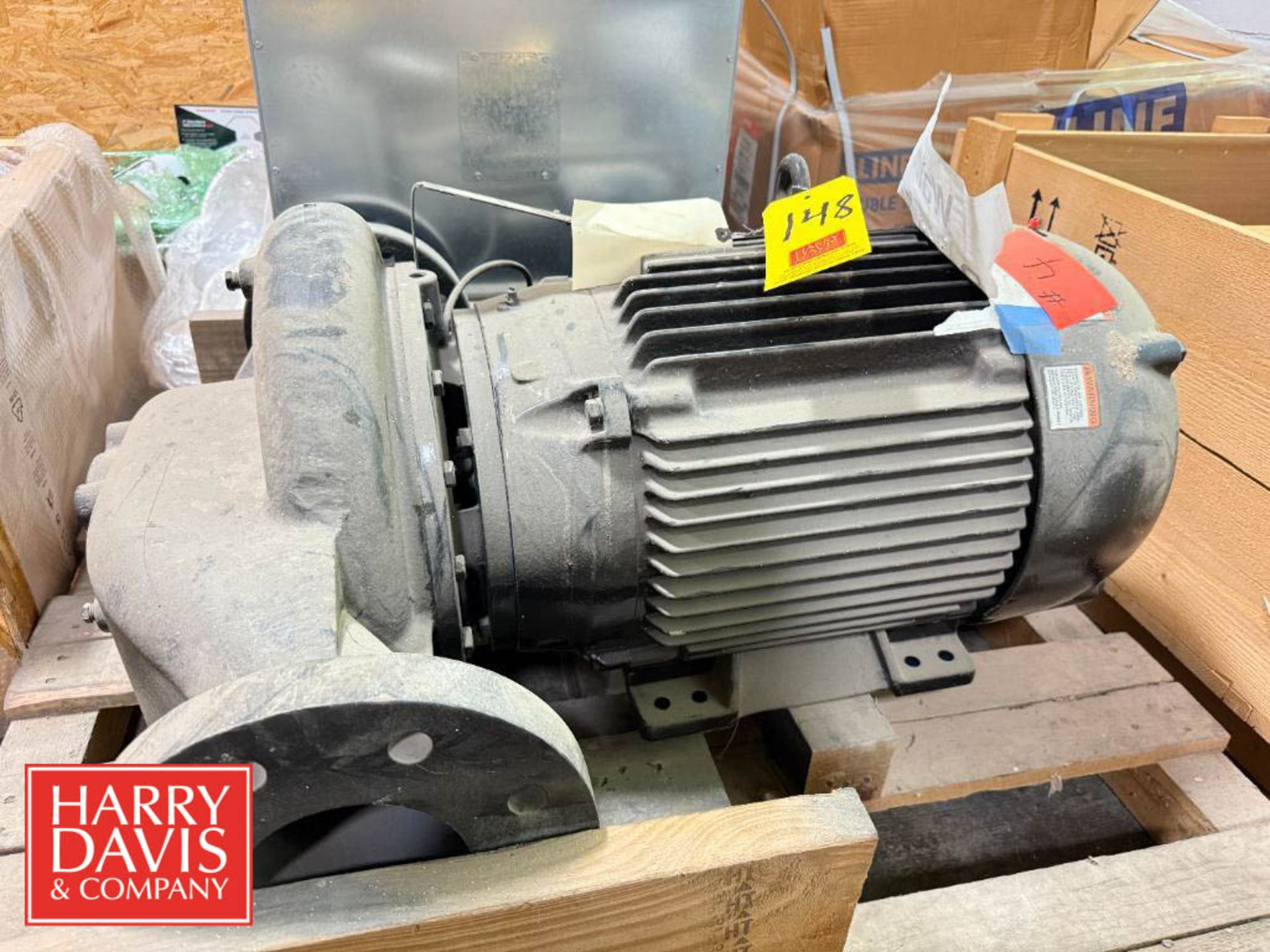 Goulds Pump, Model: 5X13.5, S/N: C271458-02 with Baldor 40 HP Motor (Location: St. Louis, MO) - Image 2 of 4