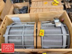 CV Technology Flameless Explosion Venting System, Model: FTZU-08-Atex-0367X, S/N: 32002074 (Location