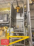 AFC S/S Bulk Bag Unloader with Electric Hoist and S/S Enclosure (Location: Allentown, PA)