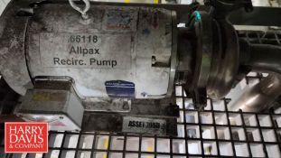 Waukesha Cherry-Burrell Centrifugal Pump (Location: Allentown, PA)