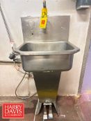 Sani-Lav S/S Foot Operated Hand Wash Sink