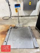 Brecknell 1,000 LB Capacity Drive-On Scale: 41” x 31.5”, Model: DS-1000, S/N: 214200038