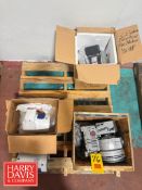 (2) NEW Dayton 1.5 HP Fan Motors, Baldor .33 HP Motor, Baldor 1 HP Footed Pump Motor and RITSCHLE