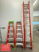 20’ Werner Extension Ladder and (2) 6’ A-Frame Ladders
