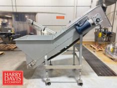 Elliott S/S Portable Hopper with Dual Incline Conveyor: 64