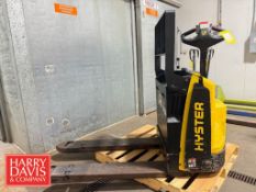 2022 Hyster 4,510 LB Capacity Electric Pallet Jack, Model: W45ZHD, S/N: A419C07637W