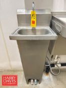S/S Foot Operated Hand Sink