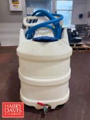 Portable Pneumatic Foaming Cart with Hose and Nozzle