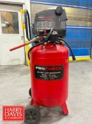 ProForce 20 Gallon Air Compressor, Model: ULF1582019, S/N: 0017223