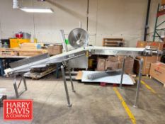 Dorner S/S Incline Belt Conveyor: 15’ x 10” with Drive