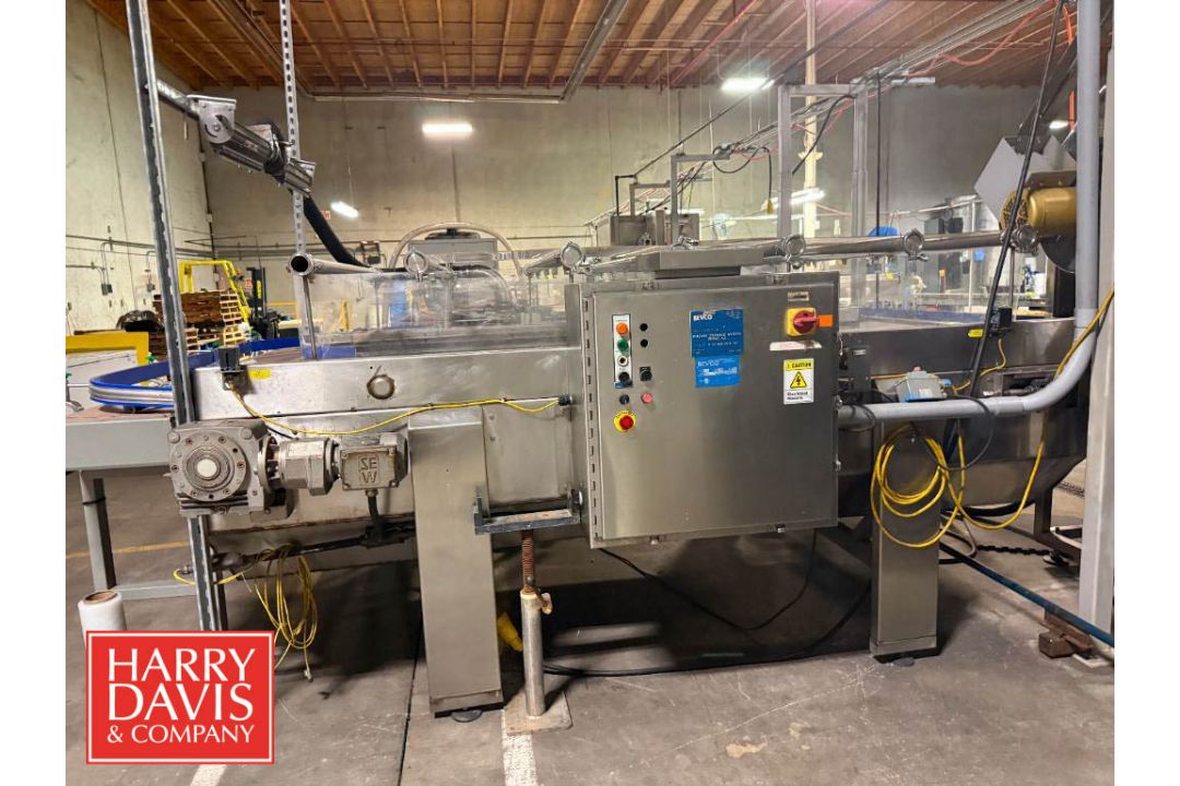 Bevcc S/S Base Accumulation Table: 118" x 5' with Cooling System - Image 2 of 4