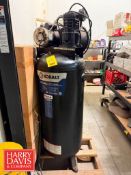(3) Kobalt 60 Gallon and Kobalt 26 Gallon Power Master Air Compressors