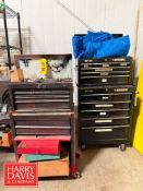 (2) Tool Boxes with Contents, Including: Hex Keys, Nuts and Bolts, Pliers, Ratchets, Drill Bits/Part