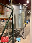 S/S 2,000 Gallon Mixing Tank with Top Agitation