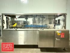 Palace Packaging Modular Bottle Unscrambler with Ionized Air Rinser and Hopper Elevator