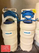 (2) EcoLab 20 Gallon Foamers