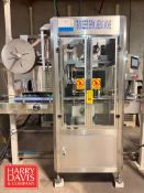 Automatic Shrink Sleeve Labeling Machine, Model: TB-150 with Touchwin Touch Screen HMI