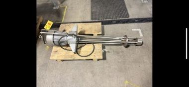 High Shear Agitator with 15 HP 3,515 RPM Motor and Paddles