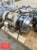 Centrifugal Pump with Sterling 3 HP 3,490 RPM Motor (Subject to Bulk Bid: Lot 36)