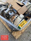 Centrifugal Pump with Sterling 2 HP 1,715 RPM Motor (Subject to Bulk Bid: Lot 36)