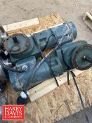 (2) Agitation Drives with Dodge Gear Reducing Drives (Subject to Bulk Bid: Lot 36)