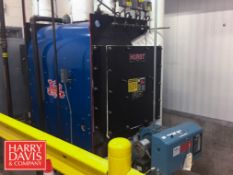 Hurst 50 HP Boiler, S/N: LPE200-15-47 with Feed Tank, Pump, Valves and Stack, 1,725 LB Steam Per/Hou