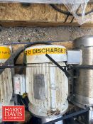 Centrifugal Pump with Sterling 5 HP 3,490 RPM Motor (Subject to Bulk Bid: Lot 36)