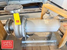 NEVER INSTALLED Teikoku Chempump Centrifugal Pump, Model: P42-526C4M, S/N: PP0443A