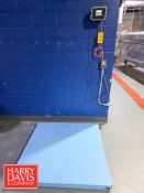 Avery Weigh-Tronix Digital Pallet Platform Electronic Scale, Model: ZM201 with Display