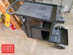 Welding Cart, Bauer Bench Grinder, Bearings and Fire Extinguisher (Location: Hubbard, TX)