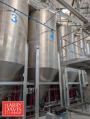 2024 TKT Innovations 4,000 Gallon (15 Cubic Meter Capacity) Cone-Bottom S/S Tank, Model: LC01-00-00