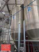 2024 TKT Innovations 4,000 Gallon (15 Cubic Meter Capacity) Cone-Bottom S/S Tank, Model: LC01-00-00